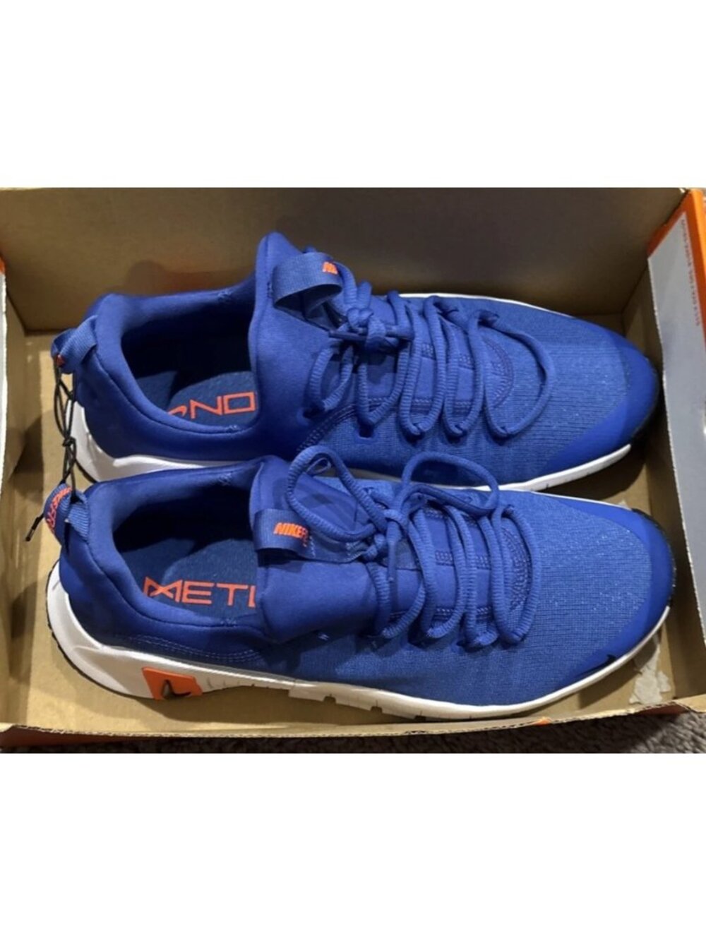 Nike Free Metcon 6 Astronomy Blue Hyper Crimson FJ7127-401 Men's Size 9.5